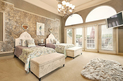 Luxury Estate Dr Phillips Large Elegant Bedroom Lake View
