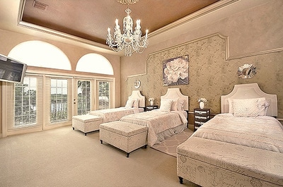 Luxury Estate Dr Phillips Large Bedroom Lake View