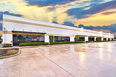 Orlando Office Park Building Sunset